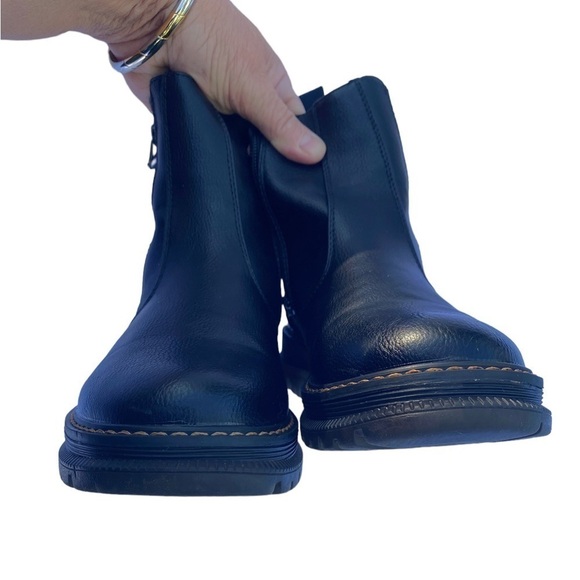 Josef Seibel Leather Ankle Boots Black Women 36 (5 1/2 US) - Picture 4 of 14